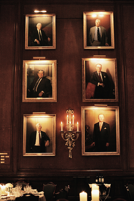 Many presidents overlook the weddings at the Union League in Philadelphia