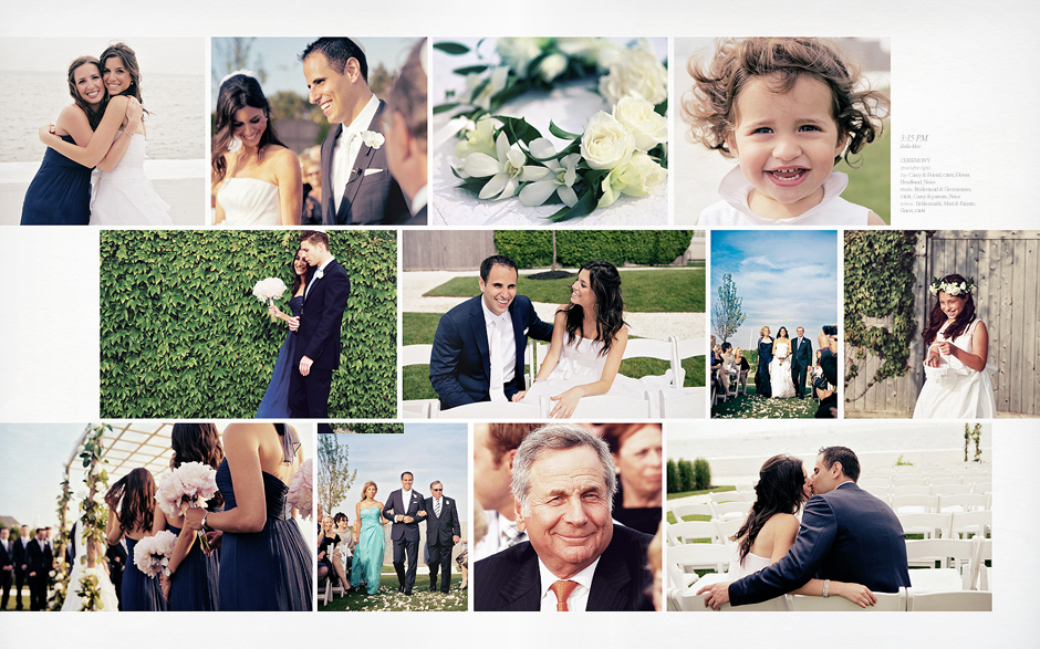 After their outdoor summer wedding at the Belle Mer in Newport Rhode Island, the bride hugs her friend and bridesmaid; the bride and groom smile after tying the knot; the ring of white flowers for the flower girl; a little girl in a white dress, smiling; groomsman and bridesmaid walking along hedges after the wedding; bride and groom sitting and laughing, bride walking down aisle with her parents, blue skies overhead, flower girl smiling, bridesmaids holding pink bouquets during the ceremony, groom walking down aisle with parents, wedding guest, bride and groom kissing in ceremony seats on wedding day, photographed by Peter Van Beever