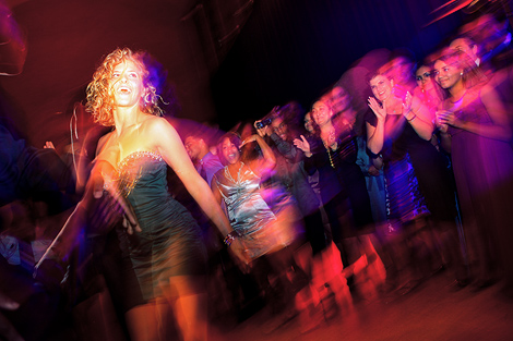 Dancing and celebrating make for a fun wedding reception at the Penn Museum of Anthropology in Philadelphia